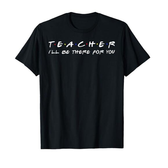 Friends Show Inspired Teacher Educator Unisex SZ LG Adult Short Sleeve T-shirt - Picture 1 of 5